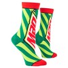 ODD SOX Pepsi Mountain Dew Merchandise Funny Crew Socks Men's, Assorted Styles - 2 of 4