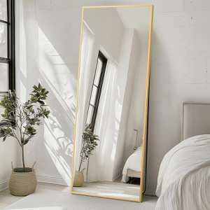 MAYEERTY 71"x26" Full Length Mirror Full Body Floor Mirror Standing Hanging or Leaning Wall Mirror - 1 of 4