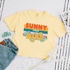 Simply Sage Market Women's Sunny State Of Mind Short Sleeve Relaxed Fit Cropped Tee - 3 of 3