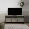 Lexicon Prudhoe Wood 58" TV Stand in Gunmetal - 2 of 4