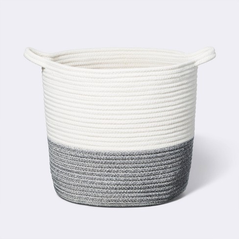 Coiled Rope Bin with Color Band - Cloud Island™ - image 1 of 3