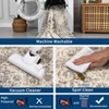 Non Slip Runner Rugs Vintage Washable Low Pile Carpet for Living Room & Bedroom - 3 of 4