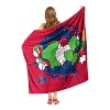 50"x60" MLB Philadelphia Phillies Mascot Silk Touch Throw Blanket - 4 of 4