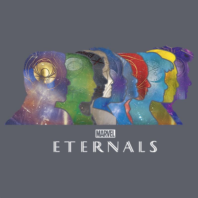 Girl's Marvel Eternals Silhouettes T-Shirt, 2 of 5