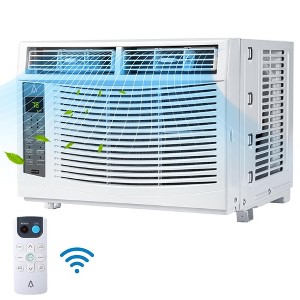 GustoWave Small Window Air Conditioner, White, New - 1 of 4