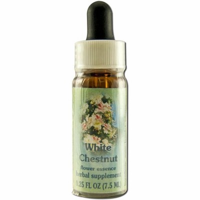 White Chestnut Dropper by Flower Essence Services  -  0.25 oz Liquid