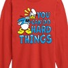 Boys' - Disney - You Can Do Hard Things Long Sleeve Graphic T-Shirt - 2 of 4