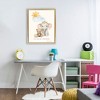 Stupell Industries My Sunshine Elephant & Teddy Floating Frame Canvas Art - 3 of 4