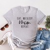 Simply Sage Market Women's Eat. No Sleep. Mom. Repeat Short Sleeve Graphic Tee - 3 of 3