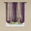 GoodGram Royal Ombre Crushed Semi Sheer Complete 6 Pc. Window Curtain & Valance Set - 2 of 4