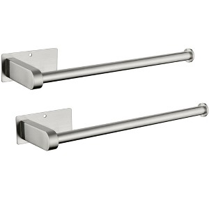 Paper Towel Holders,Paper Towels Rolls,for Kitchen,Paper Towels Bulk,SelfAdhesive Under Cabinet,Both Available in Adhesive and Screws,(12inch, 2 Pack) - 1 of 4
