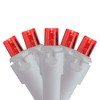 Northlight LED Wide Angle Mini Christmas Lights - Red - 16.25' White Wire - 50ct - 2 of 4