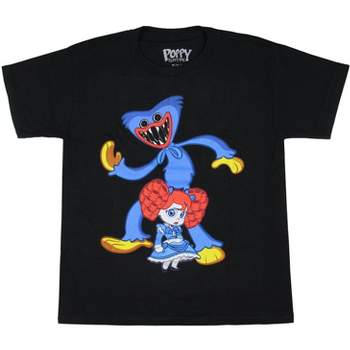Poppy Playtime Boys' Poppy and Wuggy Character Graphic T-Shirt