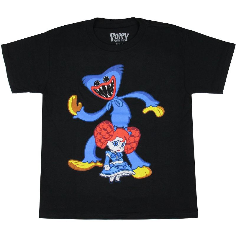 Poppy Playtime Boys' Poppy and Wuggy Character Graphic T-Shirt, 1 of 5