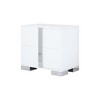 Lycvki Elegant Nightstand with Metal Handle and 2 Drawers for Bedroom,Living Room - 4 of 4