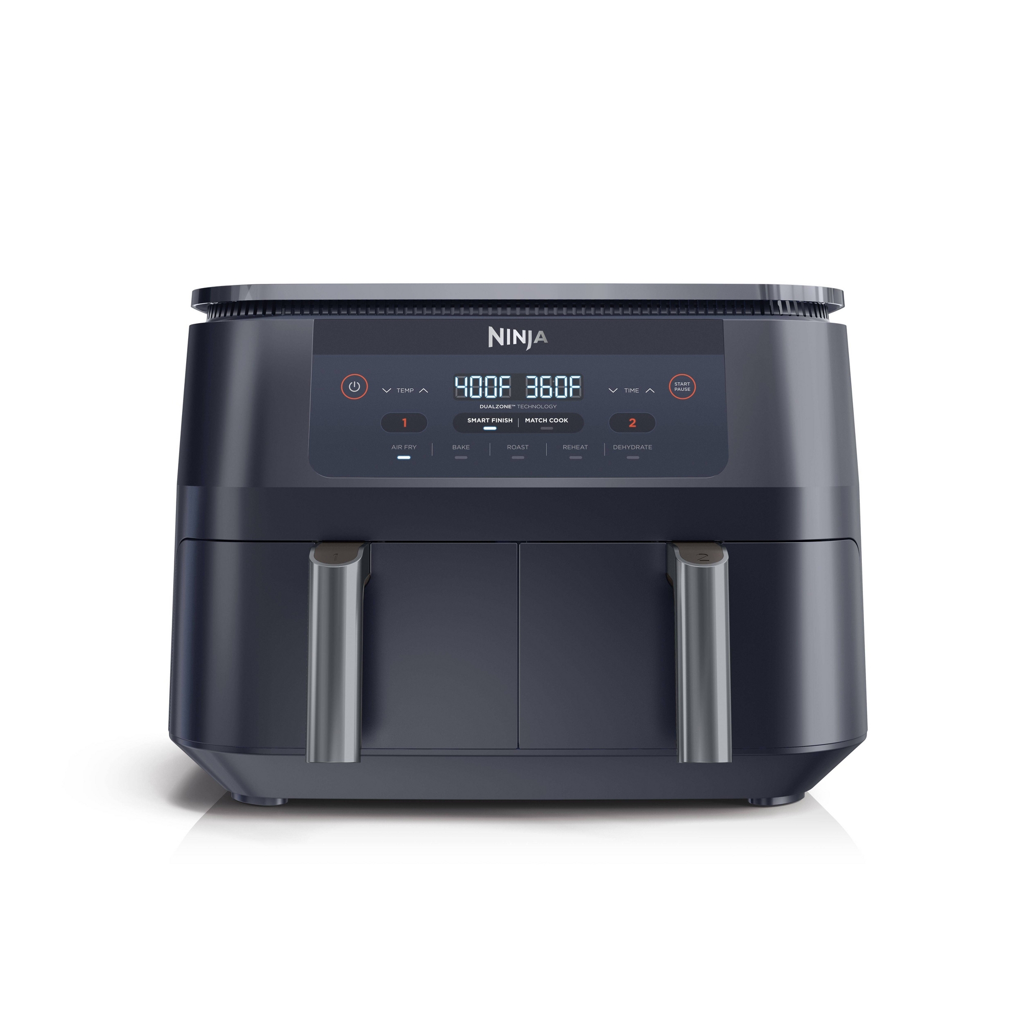 Ninja Foodi 6qt 2 Basket Air Fryer Gray DZ090GY