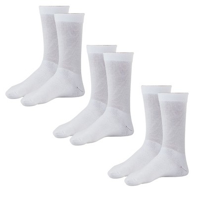 Ames Walker Aw Style 131 Adult Coolmax 8-15 Mmhg Compression Crew Socks ...