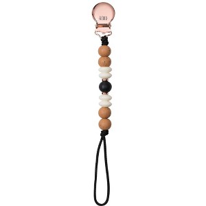 Pacifier Clips - Baby Pacifier Holder Silicone Binky Clip for Boys/Girls - The Ultimate Newborn Gift Set BPA Free - 1 of 1