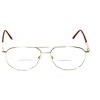 Calabria 1110CB Designer Stainless Steel Reading Glasses - 2 of 4