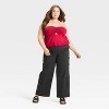 Women's Knit Woven Twist Tube Top - Wild Fable™ - 3 of 3