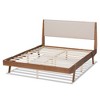 Senna Wood Platform Bed - Baxton Studio - image 3 of 4