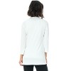 Rekucci Travel in Style Women's Essential Soft Knit Open Front Throw-Over Jacket – Versatile Travel & Layering Cardigan - 3 of 4