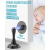 DOMETOUR 2 Pcs Magnetic Door Stoppers – Stainless Steel, Heavy Duty, No-Drill, Wall/Floor Mount, Strong Door Holder to Keep Door Open - 2 of 4