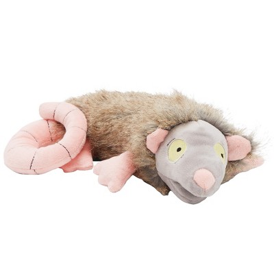 stuffed possum dog toy