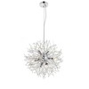 Elegant Lighting Flores 8 light Chrome Pendant - 3 of 4