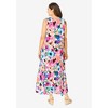 Woman Within Women's Plus Size Sleeveless Crinkle Dress - 3 of 4