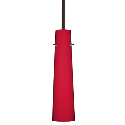 Besa Lighting Camino 1 - Light Pendant in  Bronze