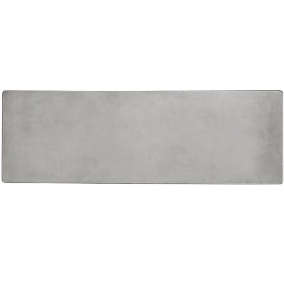 Safavieh Transitional 47" Dark Grey & Brown Concrete-Wood Console Table