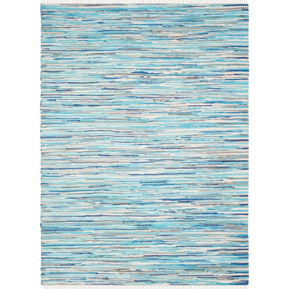 5'x8' Spacedye Design Woven Area Rug Turquoise - Safavieh