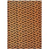 Kate Aurora Halloween Spooky Bats Pumpkin Orange & Black Ultra Soft & Plush Oversized Accent Throw Blanket - 50 in. W x 70 in. L - 3 of 3
