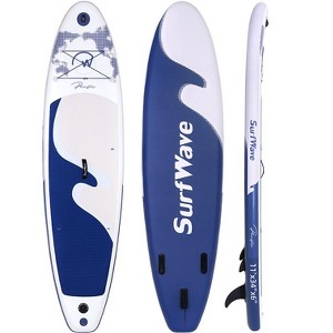 VYNXARIA Inflatable Stand Up Paddle Board 11'*34"*6" With Accessories,Blue Gray - 1 of 4