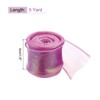 Unique Bargains Gift Wrapping Wide Sheer Wired Pastel Shimmer Iridescent Chiffon Ribbons 1 Pc - 2 of 4