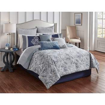 Riverbrook Home Clanton Comforter & Sham Set Blue