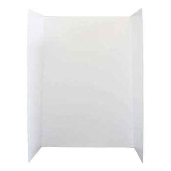 Artskills 28 X 40 Tri-fold Corrugate Project Display Board - White :  Target