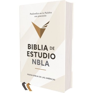 Nbla, Biblia de Estudio, Interior a DOS Colores, Tapa Dura, Comfort Print - by  Nbla-Nueva Biblia de Las Américas & Vida (Hardcover) - 1 of 1