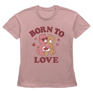 Women's Care Bears Love-a-Lot and Tenderheart Love Duo T-Shirt - 1 of 3