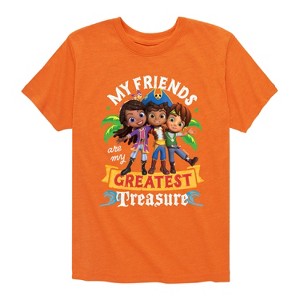 Boys' - Santiago of The Seas - My Friends Greatest Treasure Short Sleeve Graphic T-Shirt - 1 of 3