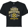 Women's - Marvel - X-Men Property Of Xavier Institute Cropped Graphic T-Shirt - 2 of 4