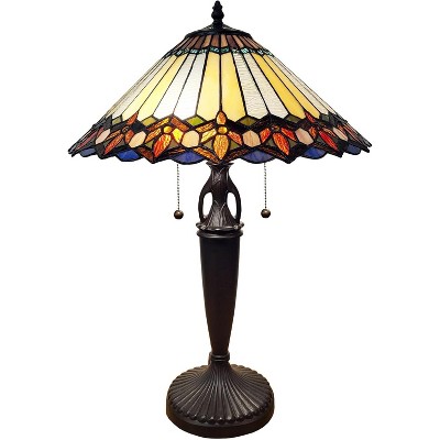 Fine Art Lighting Tiffany Stained Glass Table Lamp