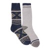MUK LUKS Men's Wool Socks (2 Pair Pack) - 2 of 3