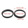 Unique Bargains Car Hub Centric Rings Wheel Bore Center 2.88inch Plastic Black 4 Pcs - image 3 of 4