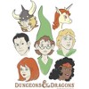 Men's Dungeons & Dragons Cartoon Favorite Players T-Shirt - 2 of 4