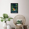 Wynwood Studio 15" x 21" Modern Boho Tigger and Plants I Framed Wall Art Print Green: Chic Decor, Digital Animal Artwork for Home Office - 4 of 4