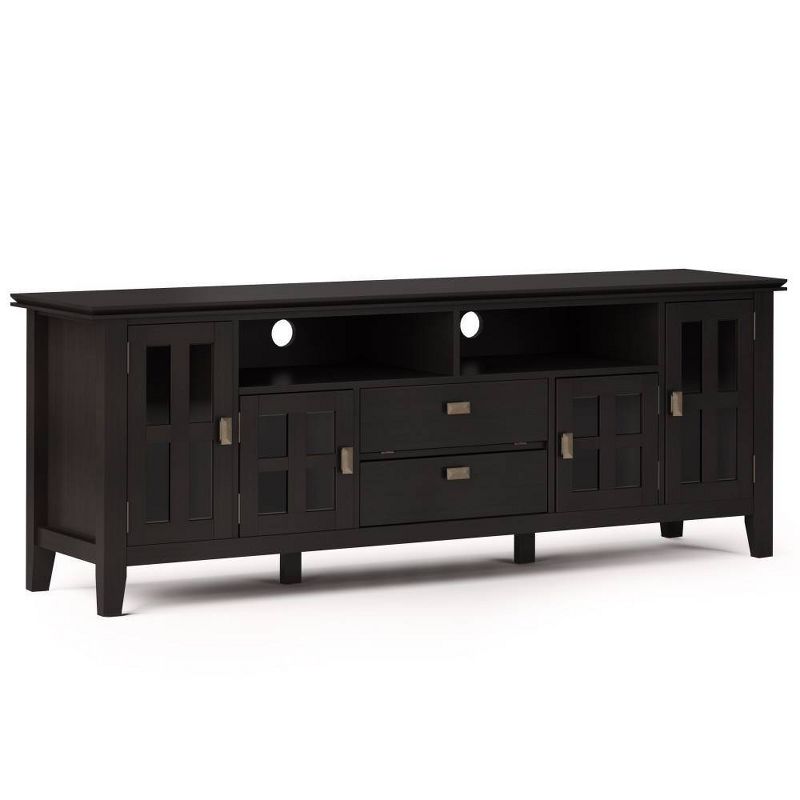 Stratford Solid Wood TV Stand for TVs up to 80" - WyndenHall, 1 of 10