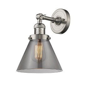 Cone - 1 Light Wall Sconce In Industrial Style-10.5 Inches Tall and 8 Inches Wide - 1 of 1