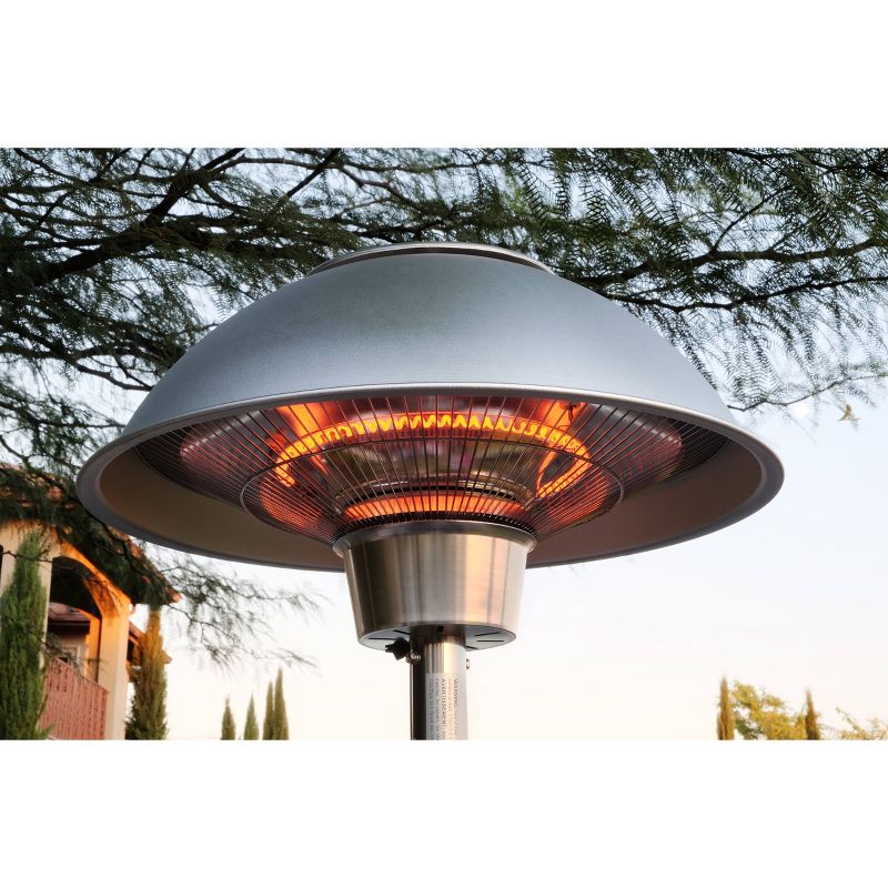1500W Electric Infrared Stainless Steel Patio Heater with Table - Permasteel, 4 of 13